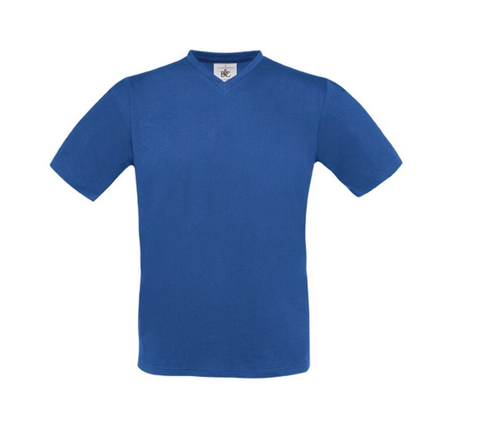 B&C BC163 - T Shirt Homme Col V 100% Coton
