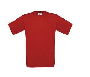 B&C BC191 - T-Shirt Enfant 100% Coton Rouge
