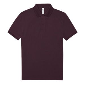 B&C BCID1 - Polo Homme Manches Courtes Wine