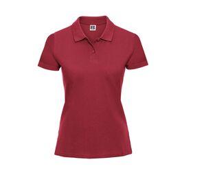 RUSSELL JZ69F - Polo Piqué Femme 569F Classic Red