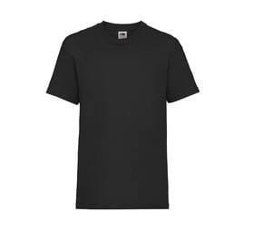 Fruit of the Loom SC231 - Tee shirt Enfant Value Weight Noir