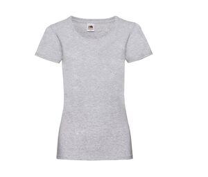 FRUIT OF THE LOOM SC600 - Lady-Fit Valueweight Heather Grey