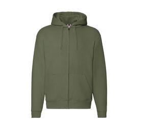 FRUIT OF THE LOOM SC274 - Capuche Grand Zip Classic Olive