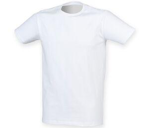 SF Men SF121 - Tee-shirt stretch homme Blanc