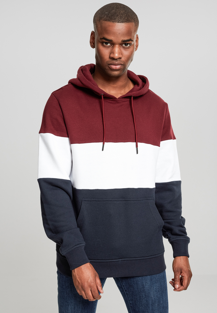 Urban Classics TB1870 - Sweatshirt à capuche à 3 couleurs