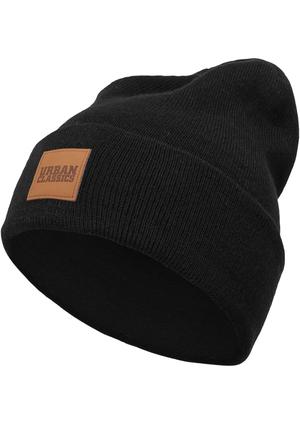 Urban Classics TB626 - Bonnet long Leatherpatch