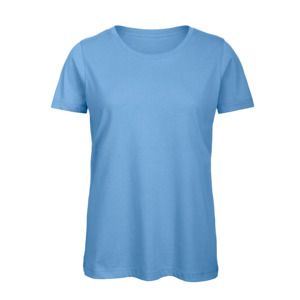B&C BC02T - Tee-shirt femme col rond 150 Ciel