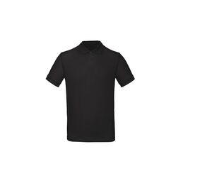 B&C BC400 - Polo bio homme Noir