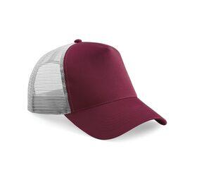 Beechfield BF640 - Casquette Trucker Américaine Burgundy/ Grey