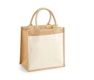 WESTFORD MILL WM426 - Sac shopping en toile de jute Naturel