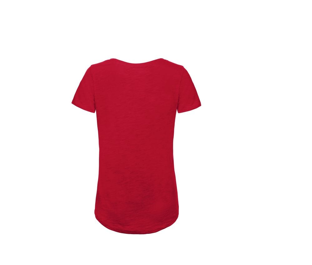 B&C BC047 - Tee-shirt femme Slub en coton organique