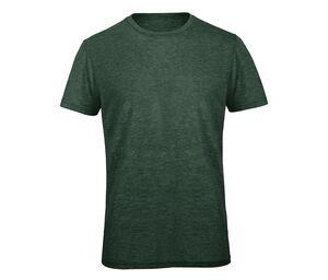 B&C BC055 - Tee-shirt homme Tri-blend Heather Forest