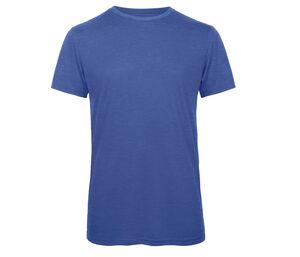B&C BC055 - Tee-shirt homme Tri-blend Heather Royal Blue