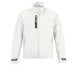 B&C BC663 - X-Lite Soft-Shell Men Blanc