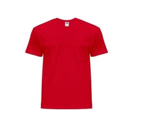 JHK JK145 - T-shirt Madrid Col Rond pour hommes Red