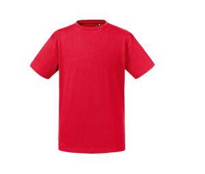 RUSSELL RU108B - T-shirt organique enfant Classic Red