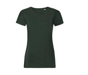 RUSSELL RU108F - T-shirt organique femme Bottle Green