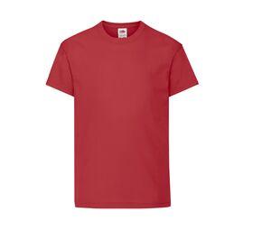 FRUIT OF THE LOOM SC1019 - Tee-shirt manche courte enfant Red