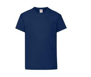 FRUIT OF THE LOOM SC1019 - Tee-shirt manche courte enfant Navy
