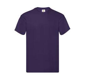 Fruit of the Loom SC220 - T-Shirt Col Rond Homme Purple