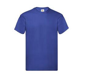 Fruit of the Loom SC220 - T-Shirt Col Rond Homme Royal