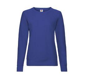 Fruit of the Loom SC361 - Sweat Femme Manches Longues Coton Royal