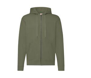 FRUIT OF THE LOOM SC374 - Capuche Grand Zip Classic Olive