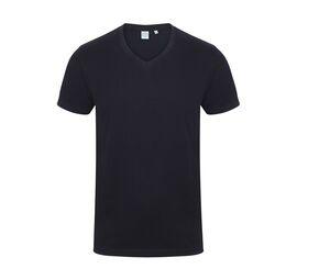 SF Men SF122 - Tee-shirt stretch col V homme Navy