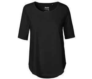 NEUTRAL O81004 - T-shirt femme manches mi-longues Noir