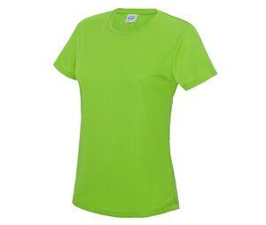 JUST COOL JC005 - T-shirt femme respirant Neoteric™ Vert Electrique