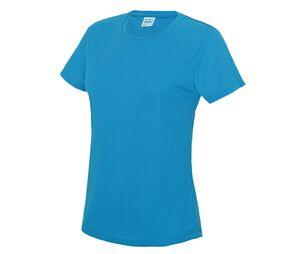 JUST COOL JC005 - T-shirt femme respirant Neoteric™ Sapphire Blue