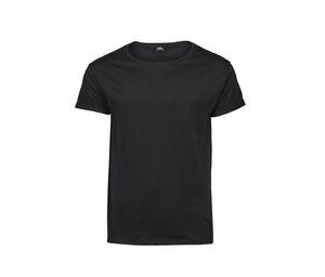 TEE JAYS TJ5062 - T-shirt manches retroussées Noir