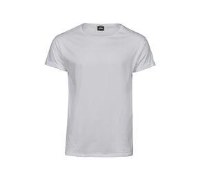 TEE JAYS TJ5062 - T-shirt manches retroussées Blanc