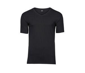 TEE JAYS TJ401 - T-shirt stretch col V Noir