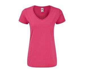 FRUIT OF THE LOOM SC155 - T-shirt femme col V