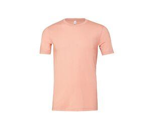 Bella+Canvas BE3001CVC - T-shirt unisexe chiné Heather Peach