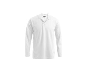 PROMODORO PM4600 - Polo homme manches longues 220 Blanc