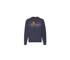 FRUIT OF THE LOOM VINTAGE SCV260 - Sweat col rond unisexe logo Fruit of the Loom