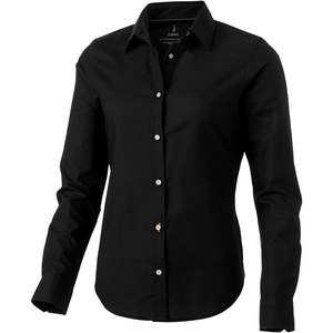 Elevate Life 38163 - Chemise oxford manches longues femme Vaillant Solid Black