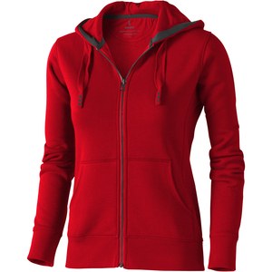 Elevate Life 38212 - Sweater capuche full zip Femme Arora Red