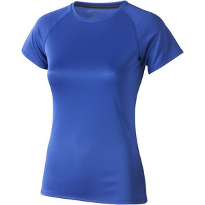 Elevate Life 39011 - T-shirt cool fit manches courtes femme Niagara Blue