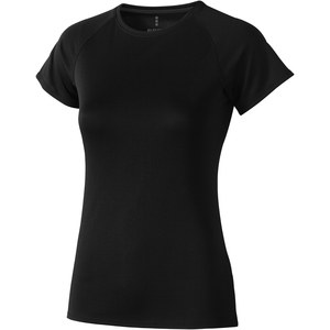 Elevate Life 39011 - T-shirt cool fit manches courtes femme Niagara Solid Black