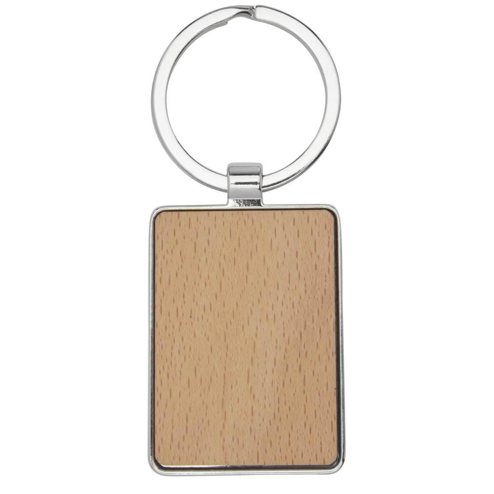 PF Concept 118124 - Porte-clés rectangulaire Mauro en bois de hêtre