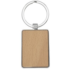 PF Concept 118124 - Porte-clés rectangulaire Mauro en bois de hêtre Naturel