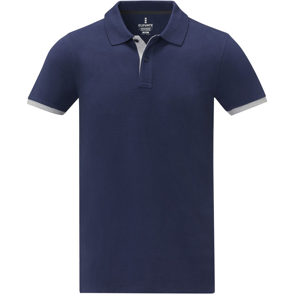 Elevate Life 38110 - Polo Morgan manches courtes deux tons homme