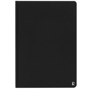 Karst® 107790 - Carnet à couverture rigide K’arst® A5-ligné Solid Black