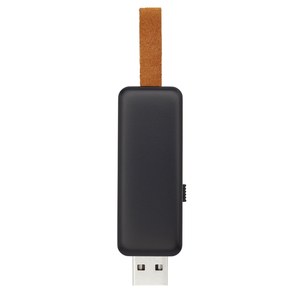 PF Concept 123741 - Clé USB lumineuse Gleam 8 Go Solid Black