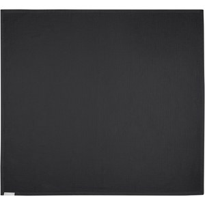 Seasons 113337 - Couverture gaufrée Abele en coton de 150 x 140 cm Solid Black