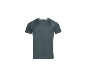 STEDMAN ST8030 - Tee-shirt raglan homme Granite Grey