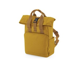 BAG BASE BG118S - Mini sac à dos fermeture à enroulement Moutarde